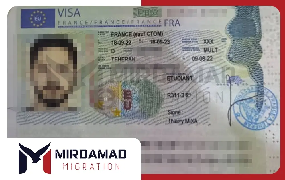 ویزا ی فرانسه